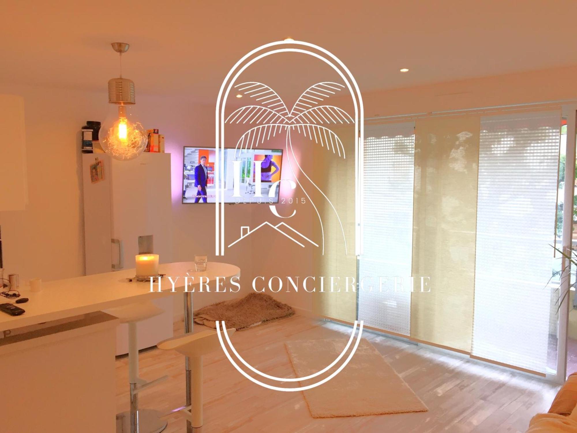 T2 Cocconing- Clim Pk Wifi- Costebelle-5Min Plage By Hc Ιέρ Εξωτερικό φωτογραφία
